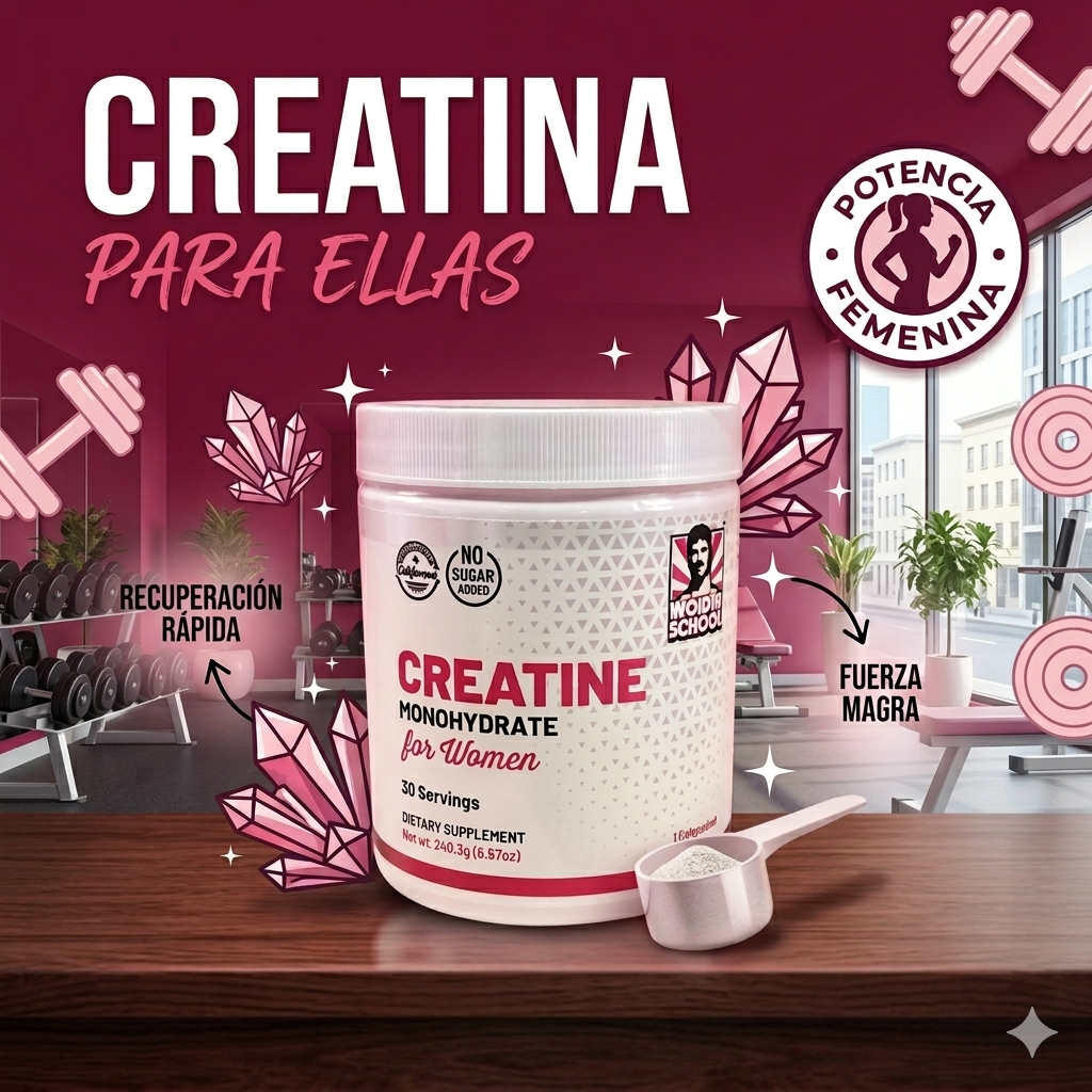 CREATINE MONOHYDRATE PARA MUJERES – TONIFICACIÓN, ENERGÍA Y RECUPERACIÓN | ENVÍO GRATIS 🇵🇦