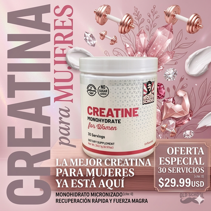 CREATINE MONOHYDRATE PARA MUJERES – TONIFICACIÓN, ENERGÍA Y RECUPERACIÓN | ENVÍO GRATIS 🇵🇦